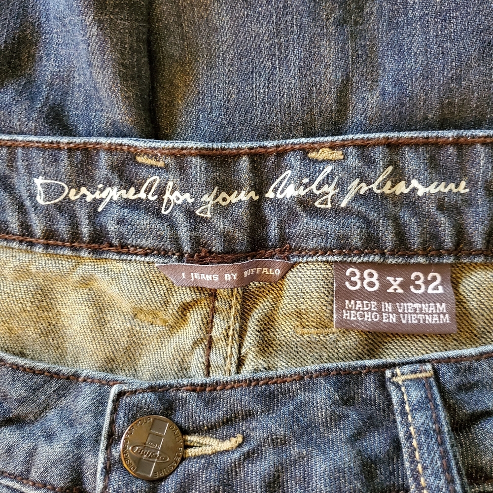 Buffalo Stephen Slim Fit Jeans Size 38x32 - Picture 8 of 10